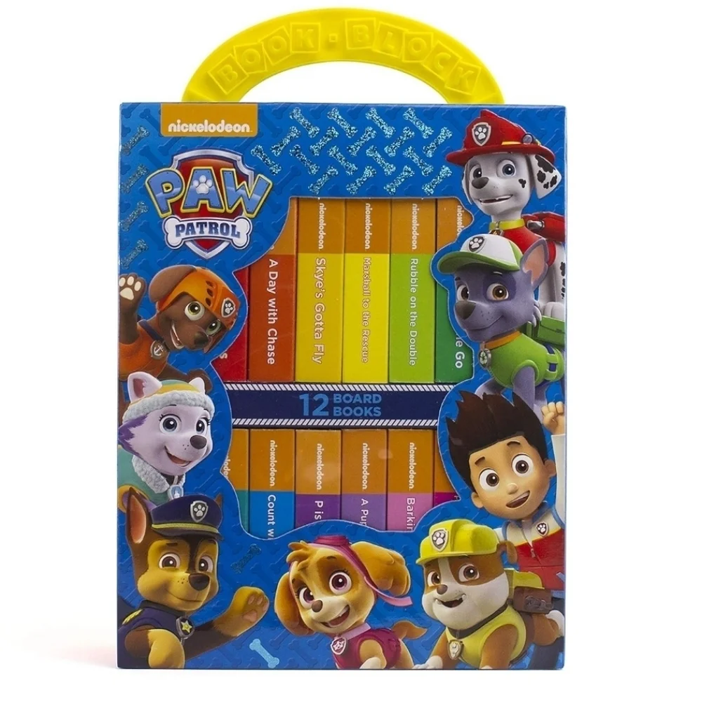Nickelodeon Paw Patrol Book Block 12 Board Books